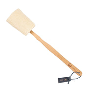 Eco Bath London Natural Loofah Brush - Premium Loofah Body Brush with Handle - REGN