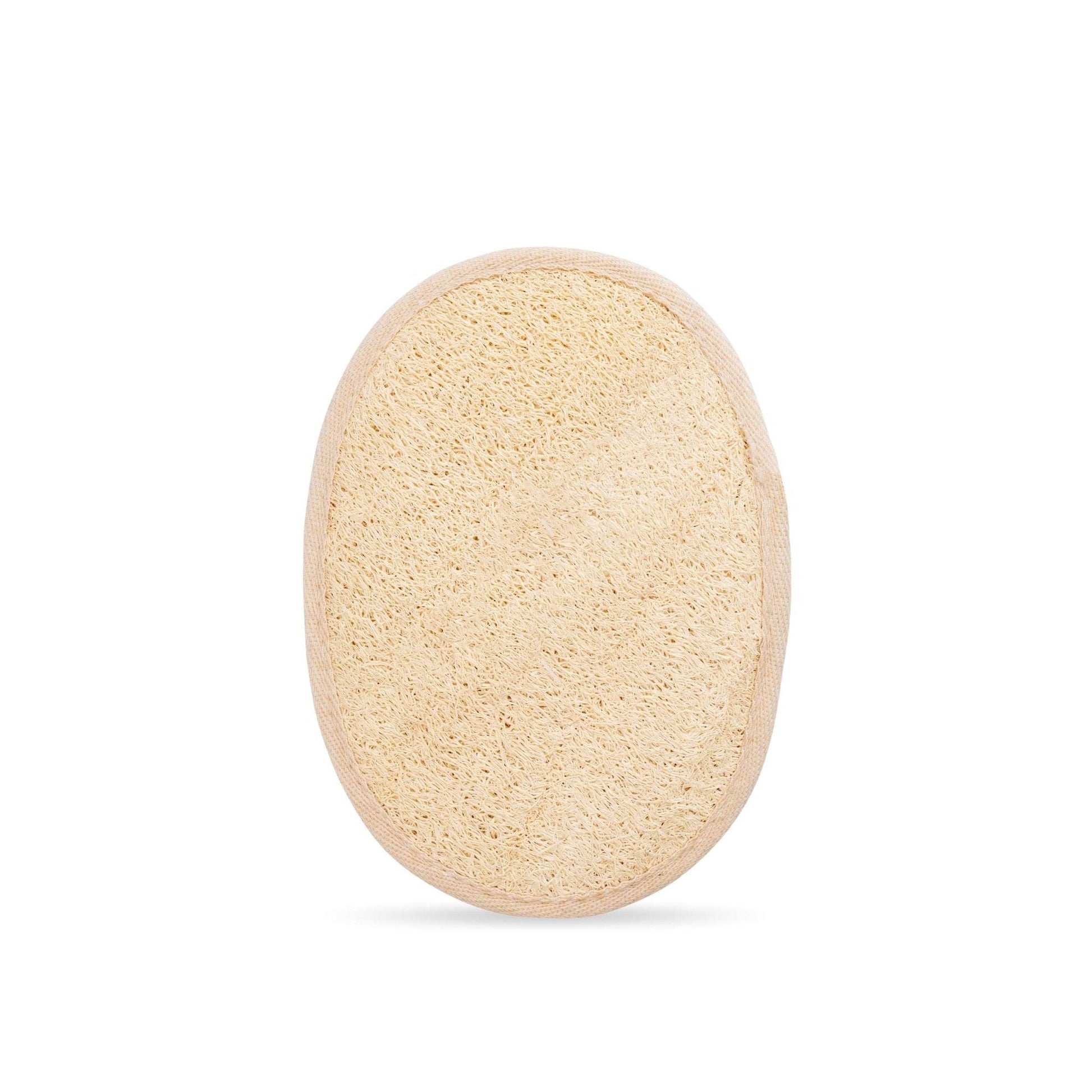 Eco Bath London Natural Loofah Pad - Exfoliating Loofah Bath Sponge for Women and Men - REGN