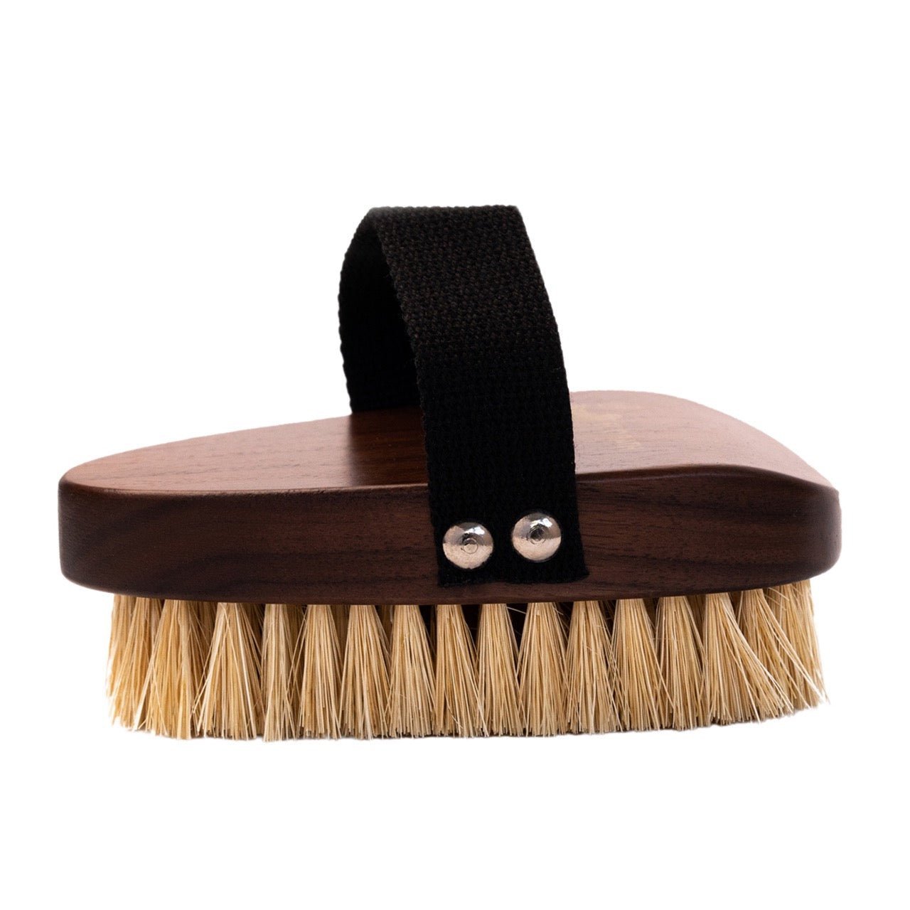 Eco Bath London Natural Sisal Walnut Hand Brush - Luxury Hand Brush for Dry Brushing - REGN