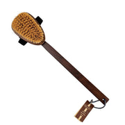 Eco Bath London Natural Sisal Walnut Wood Body Brush - Luxurious Dry Brushing Body Brush - REGN
