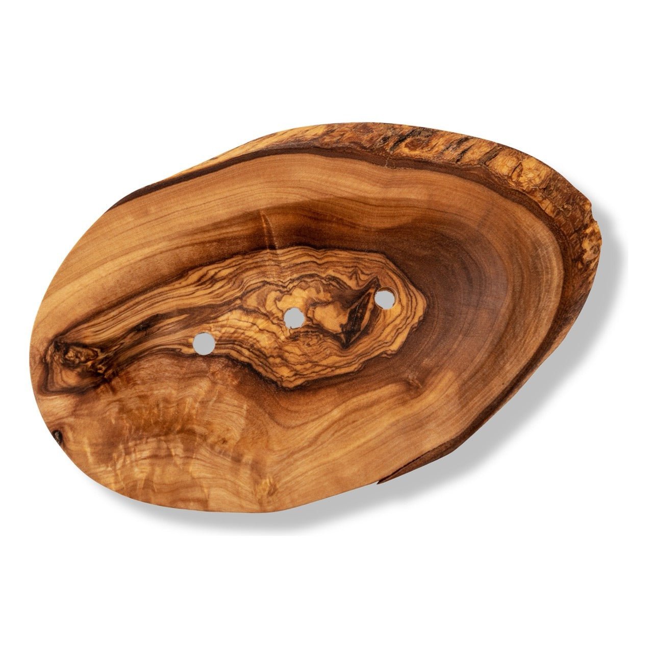 Eco Bath London Olive Wood Leaf Soap Dish - REGN