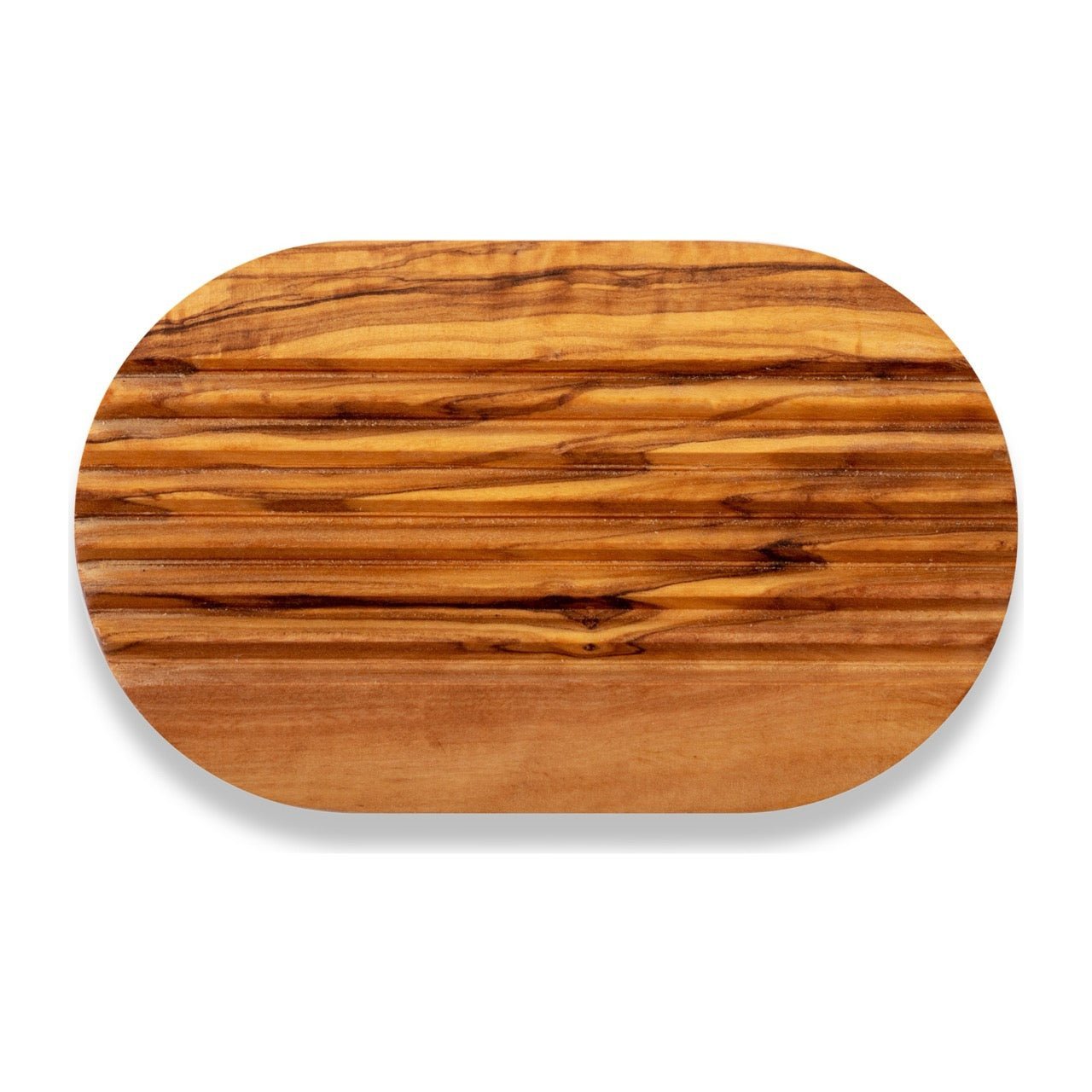 Eco Bath London Olive Wood Ridged Soap Dish - REGN