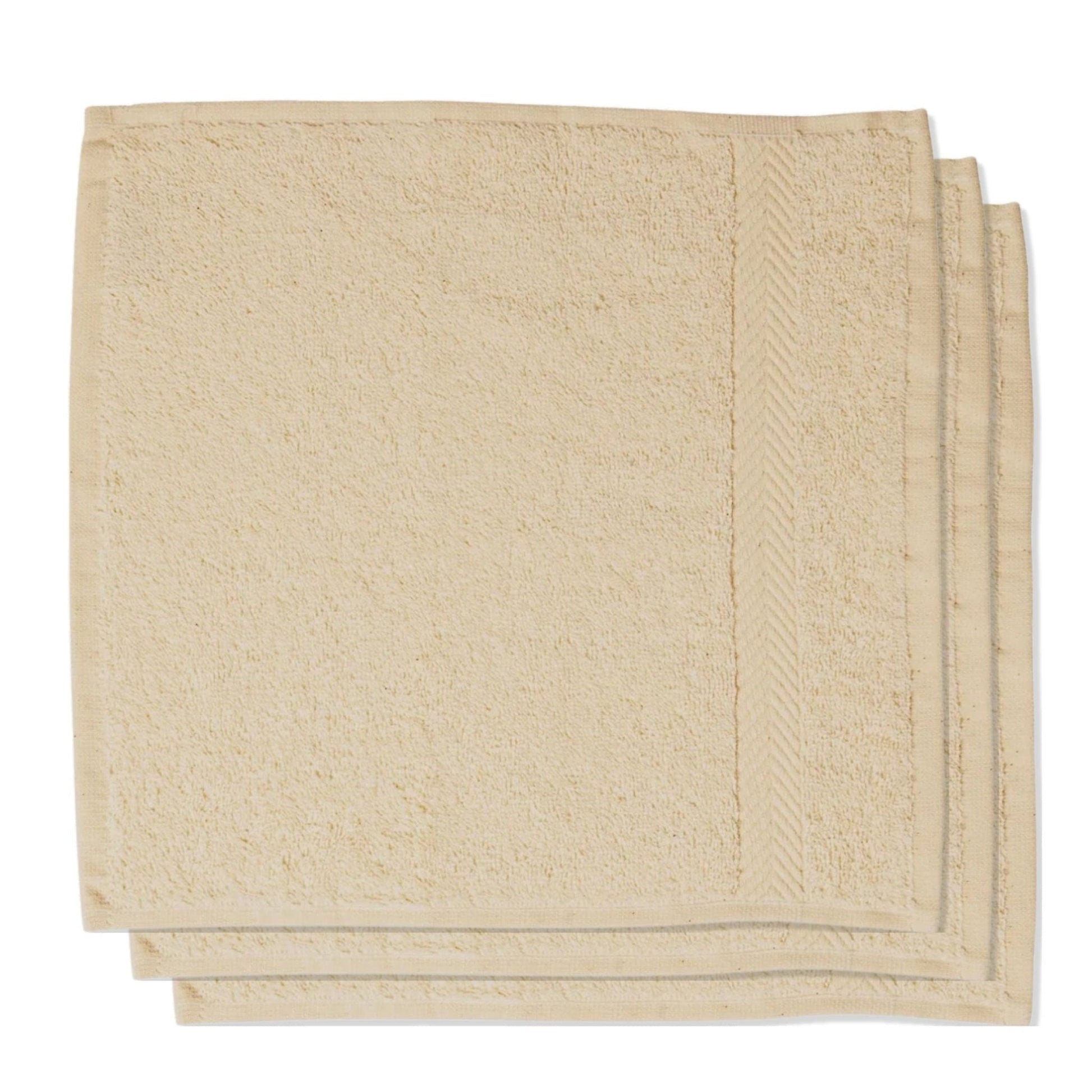 Eco Bath London Organic Cotton Face Flannels 30x30cm - REGN