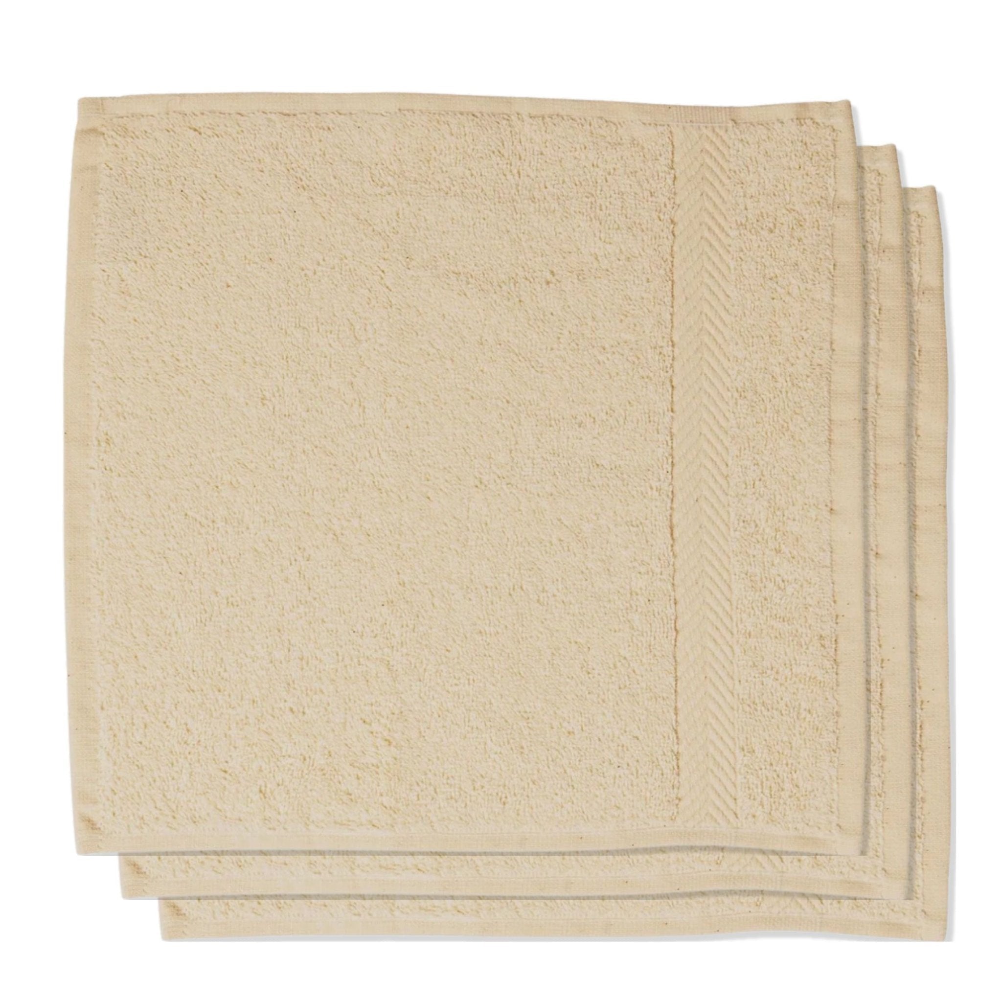 Eco Bath London Organic Cotton Face Flannels 30x30cm - REGN