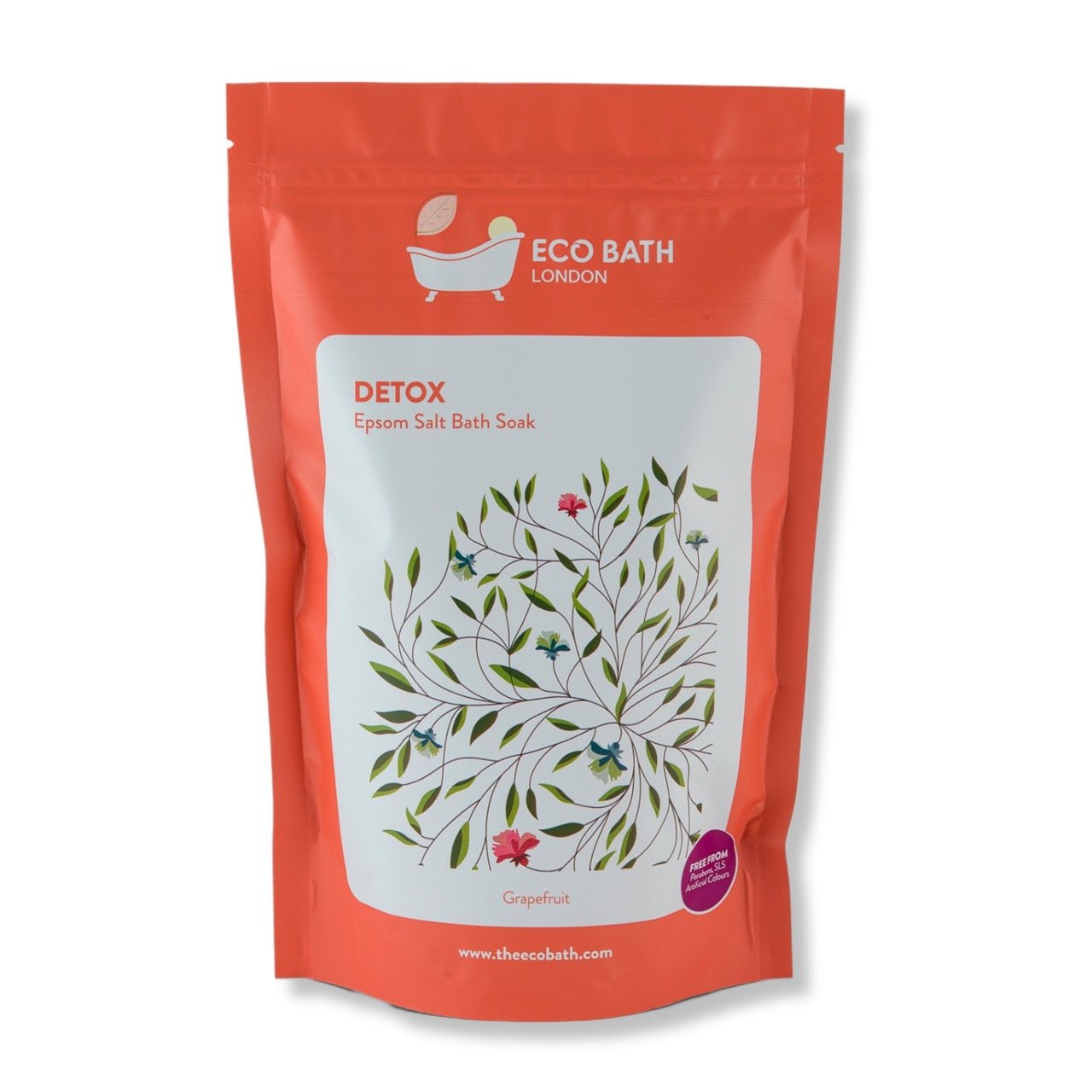 Eco Bath LondonDetox Epsom Salt Bath Soak - Pouch | 500g & 1000g - REGN