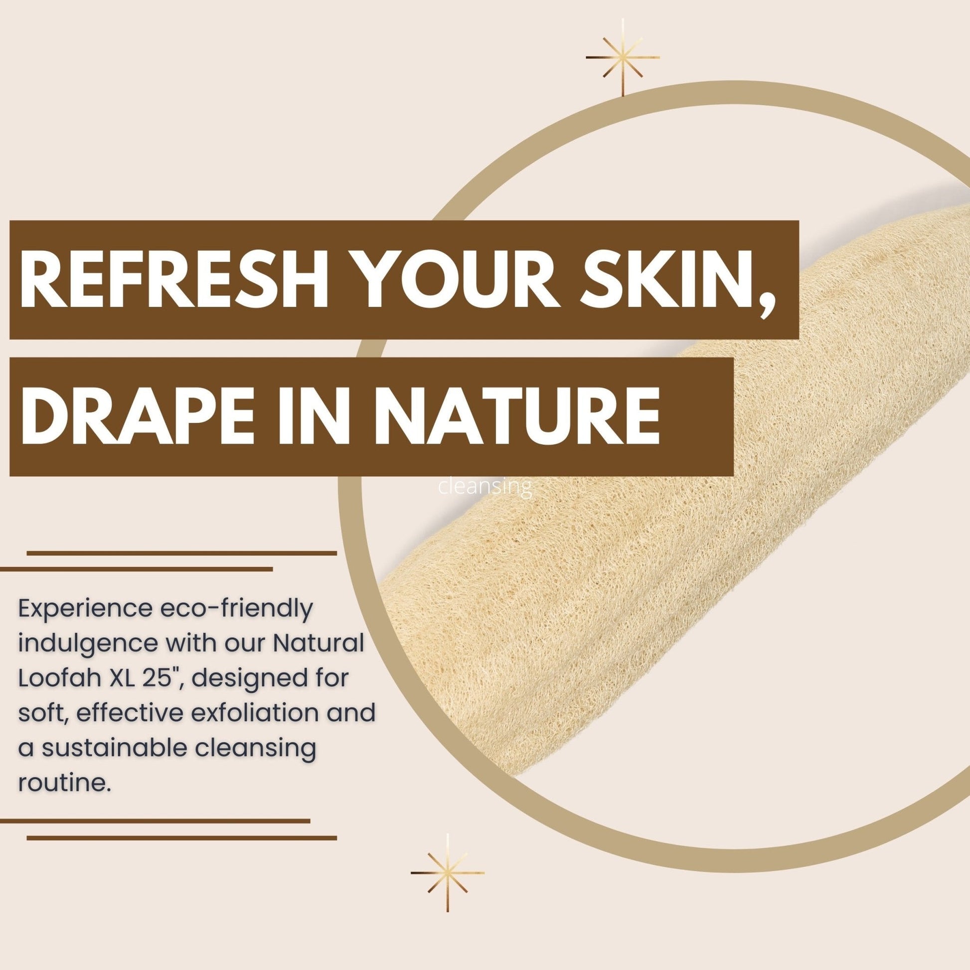 Eco Bath Natural Loofah [Home Grown] - REGN