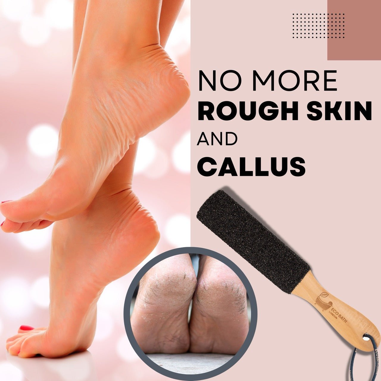 Eco Bath Natural Pumice Foot Files - REGN