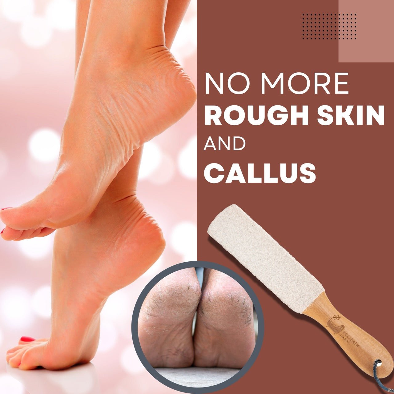 Eco Bath Natural Pumice Foot Files - REGN