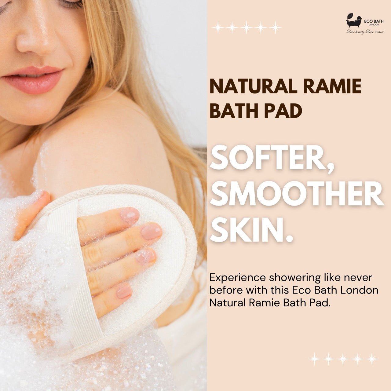 Eco Bath Natural Ramie Bath Pad - REGN
