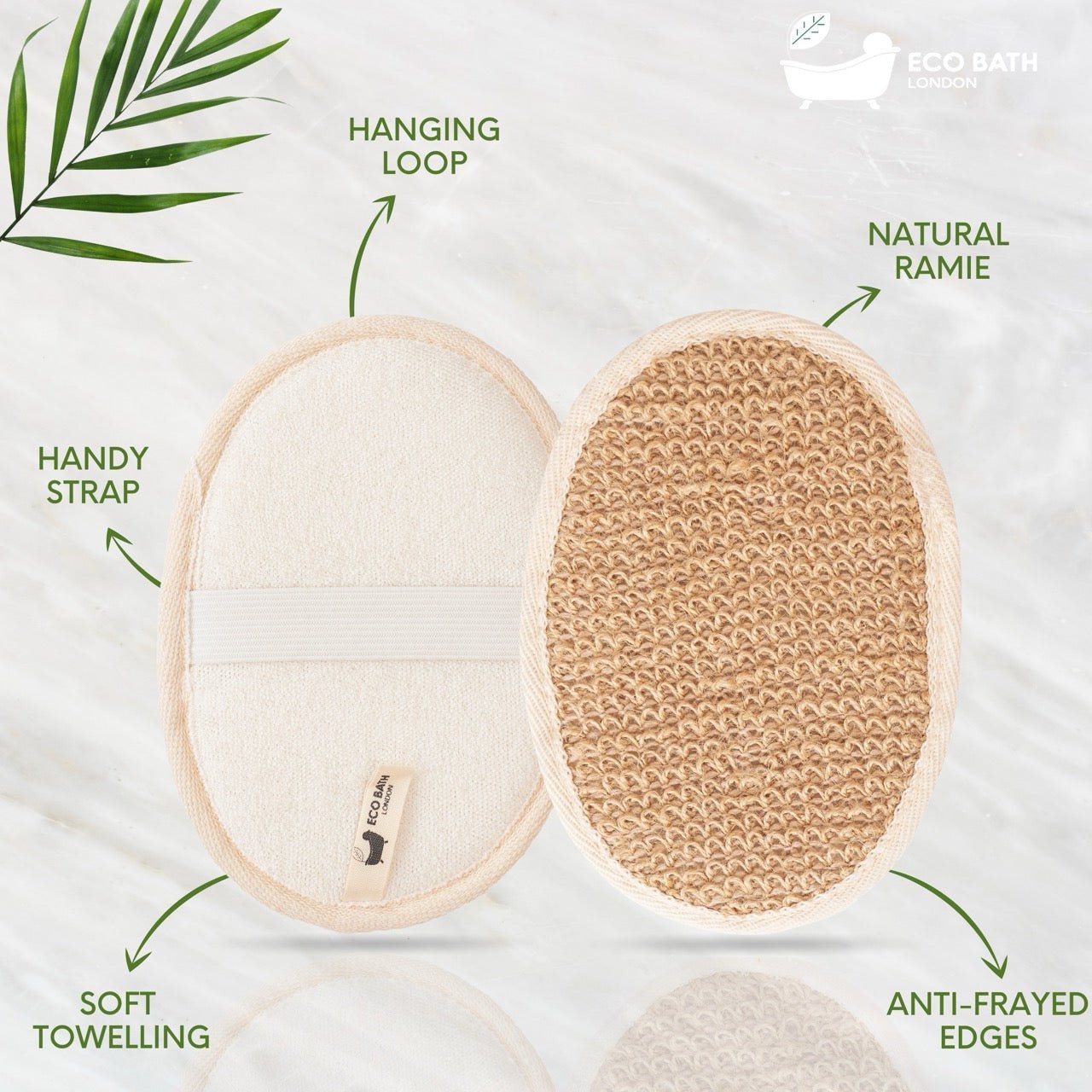 Eco Bath Natural Ramie Bath Pad - REGN