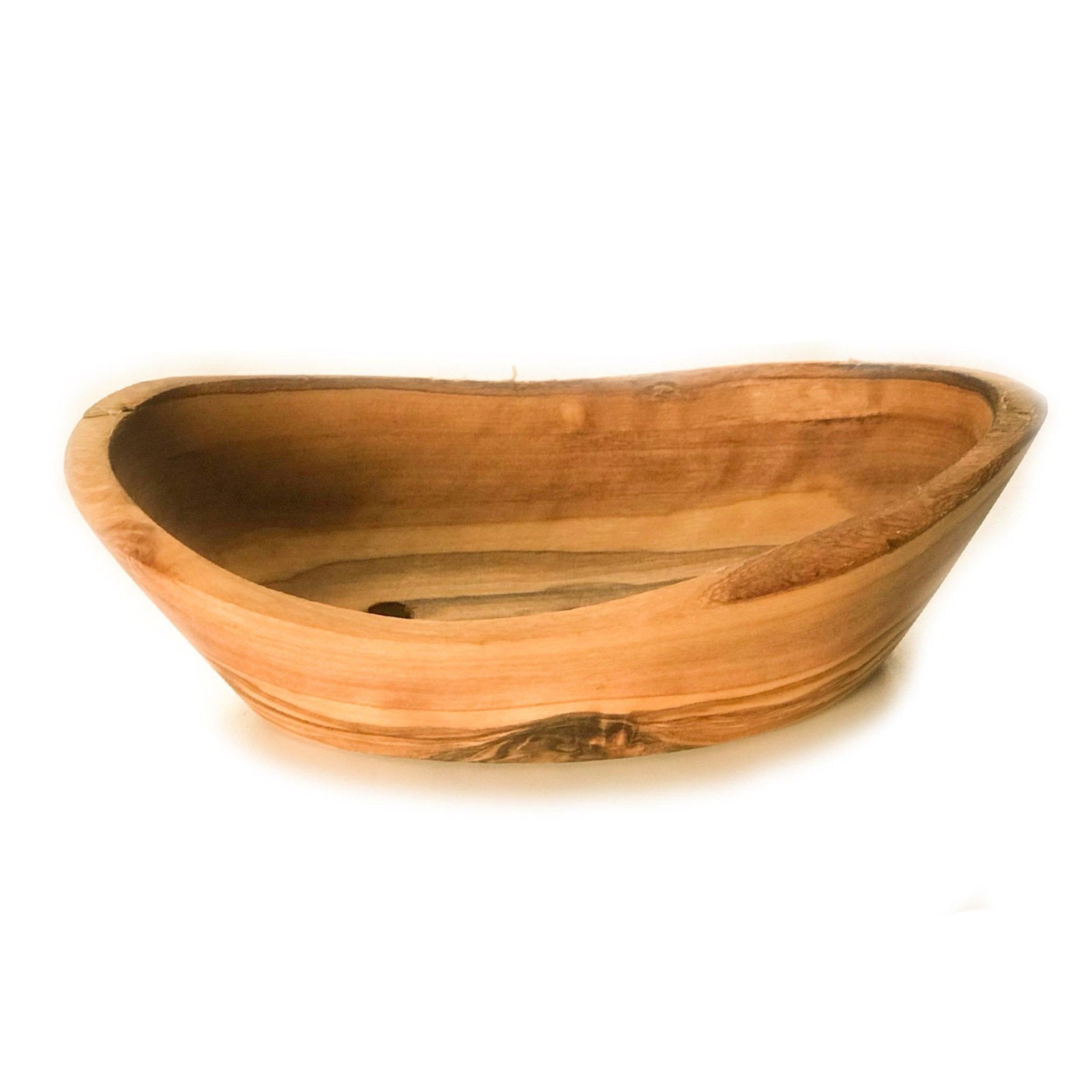 Eco Bath Soap Dish - Olive Wood Bath Shape - REGN