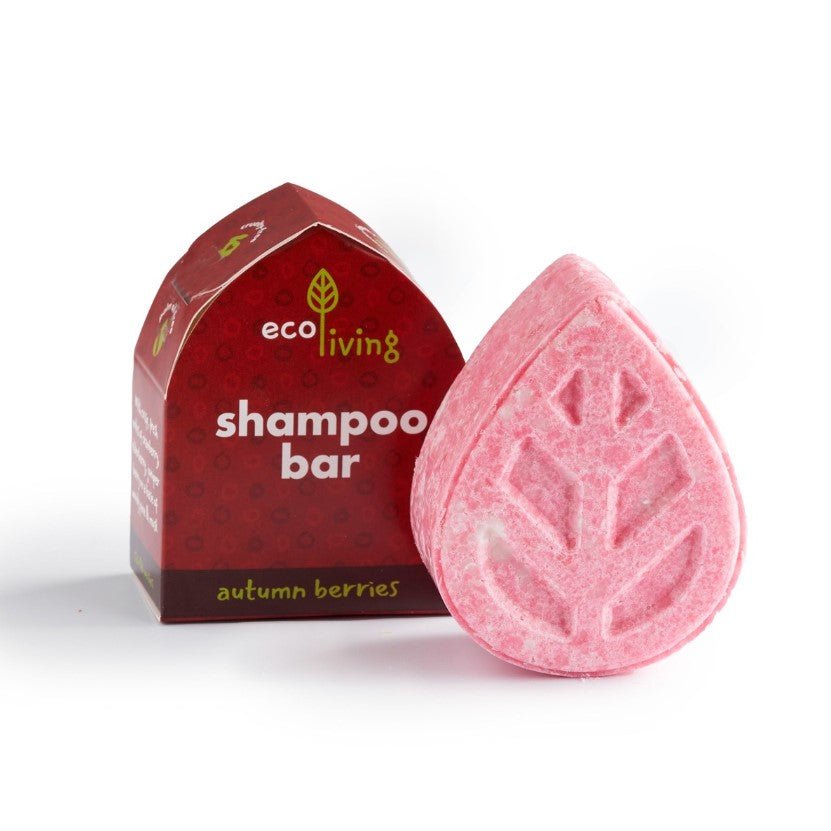 Eco Living Solid Shampoo Autumn Berries - Plastic Free Vegan Shampoo Bars - REGN