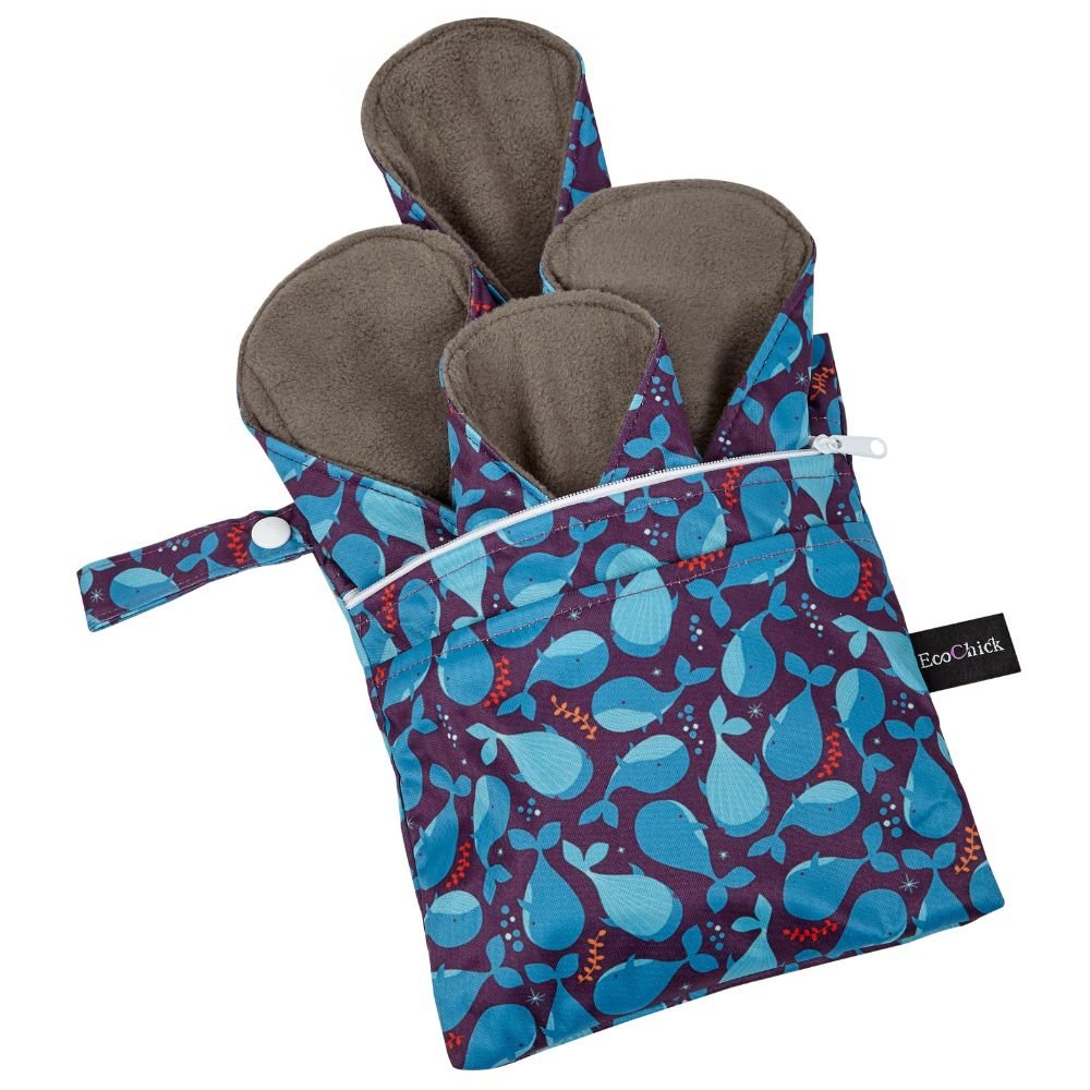 EcoChick Eco - Friendly Reusable Sanitary Pads – Under The Sea - REGN