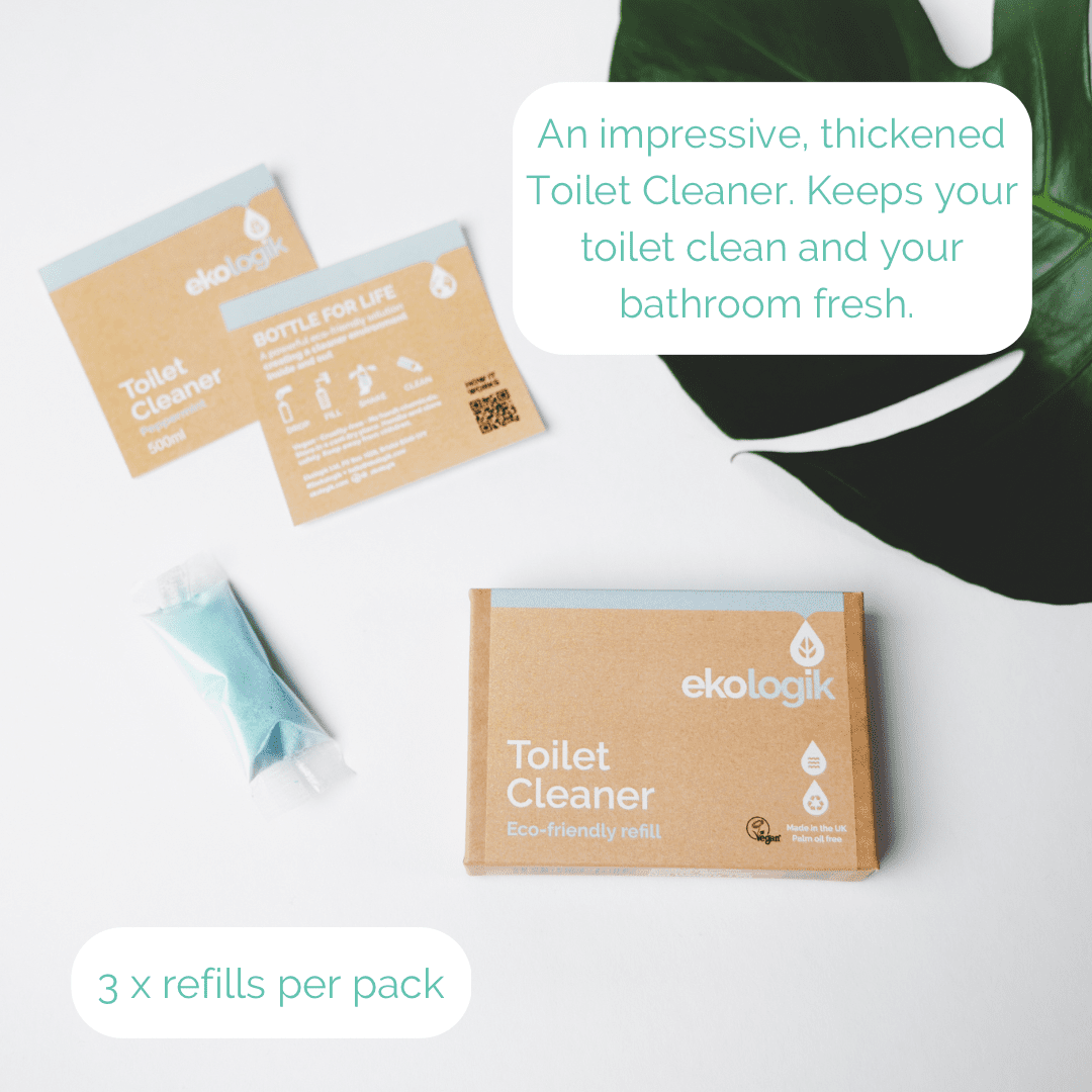 Ekologik Plastic - Free Toilet Cleaner Pods | Thickened Descaler Refills - REGN