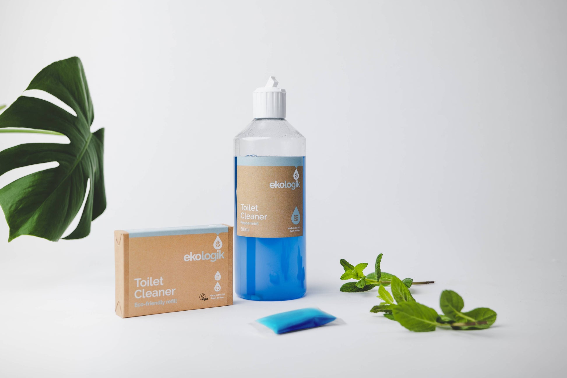 Ekologik Plastic - Free Toilet Cleaner Pods | Thickened Descaler Refills - REGN