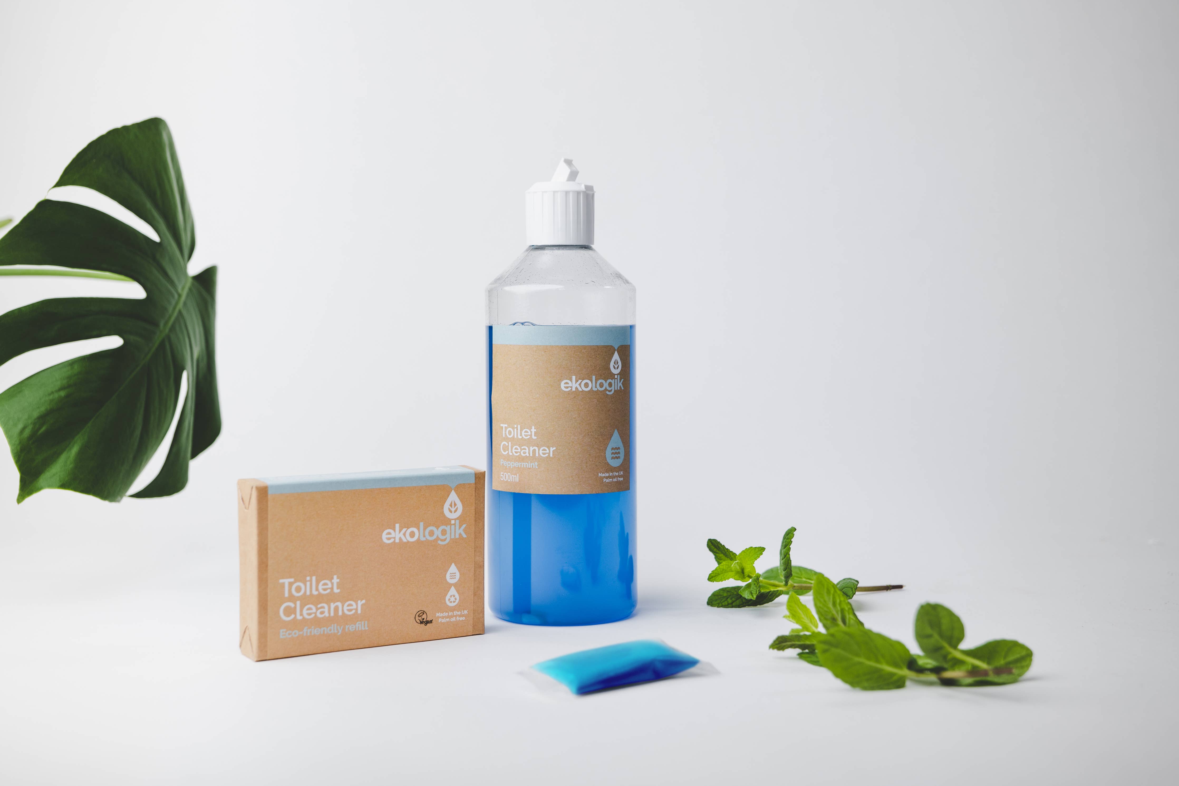 Ekologik Plastic - Free Toilet Cleaner Pods | Thickened Descaler Refills - REGN