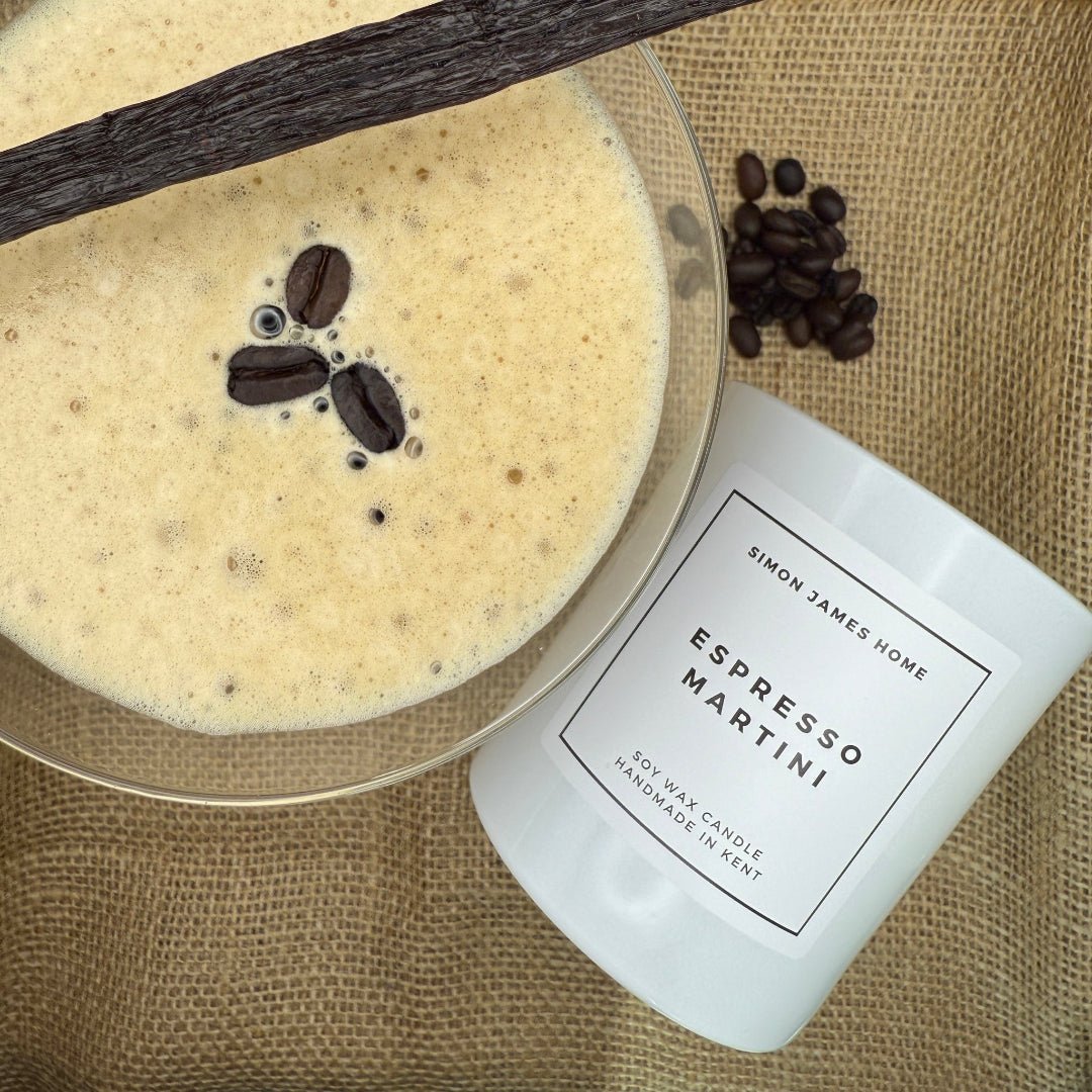 Espresso Martini Candle - Luxury Soy Wax Coffee Candle - REGN