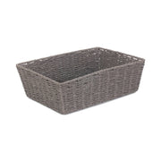 Extra Large Grey Paper Rope Tray Basket - REGN