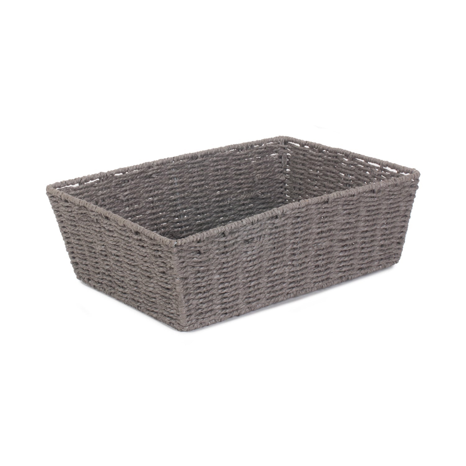 Extra Large Grey Paper Rope Tray Basket - REGN