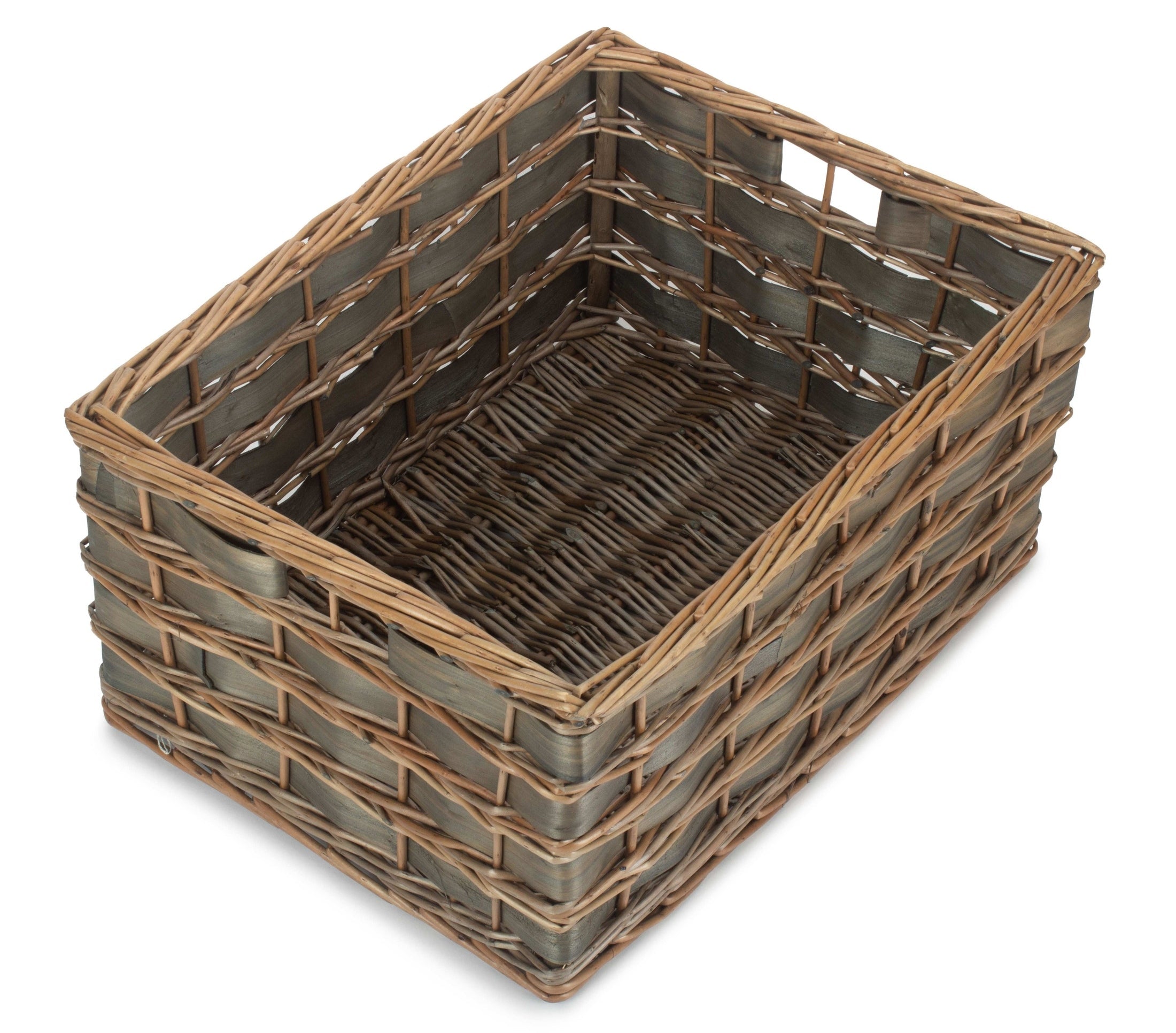 Extra Large Grey Scandi Storage Basket - REGN