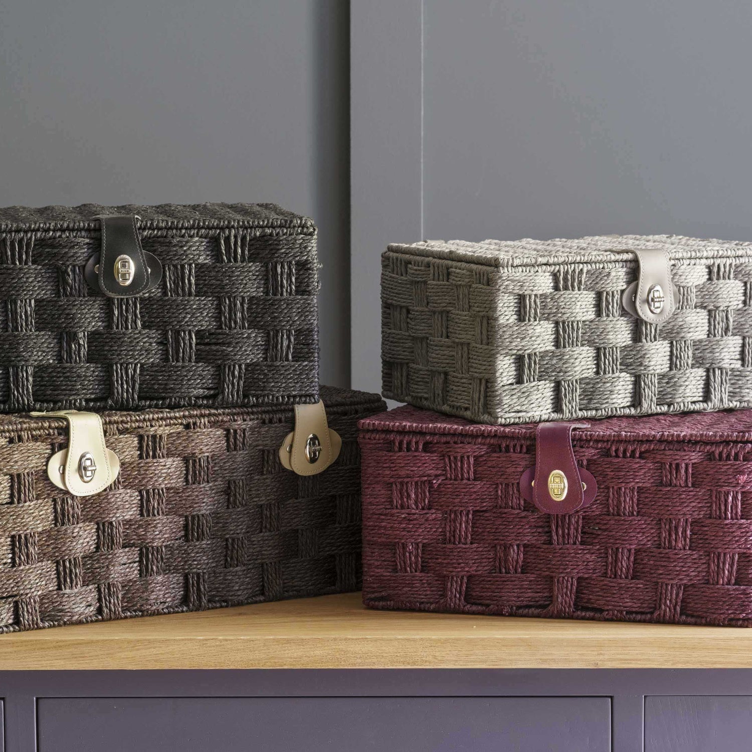 Extra Large Paper Rope Hamper - Brown - REGN