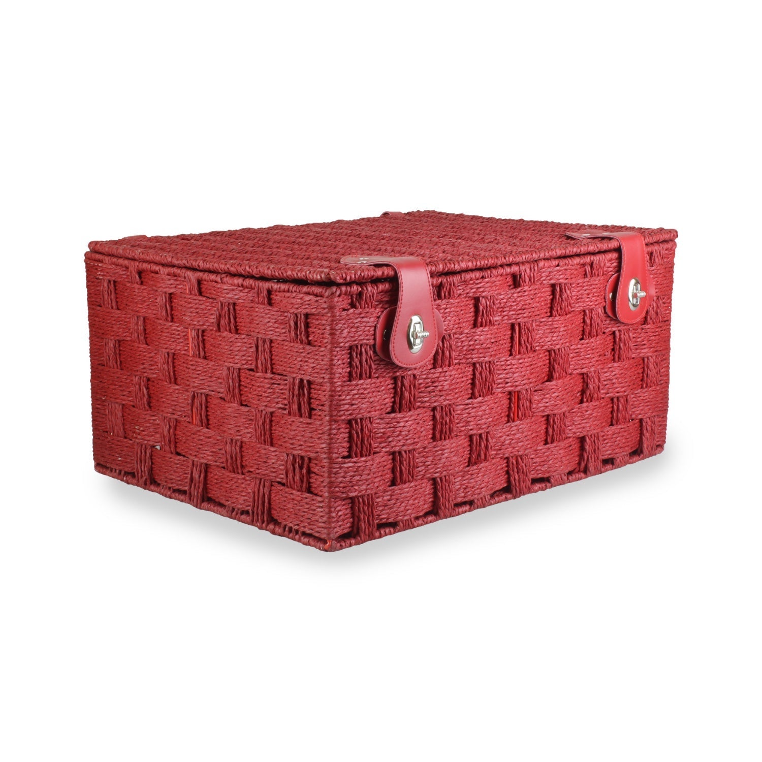 Extra Large Paper Rope Hamper - Red - REGN