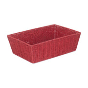 Extra Large Red Paper Rope Tray Basket - REGN