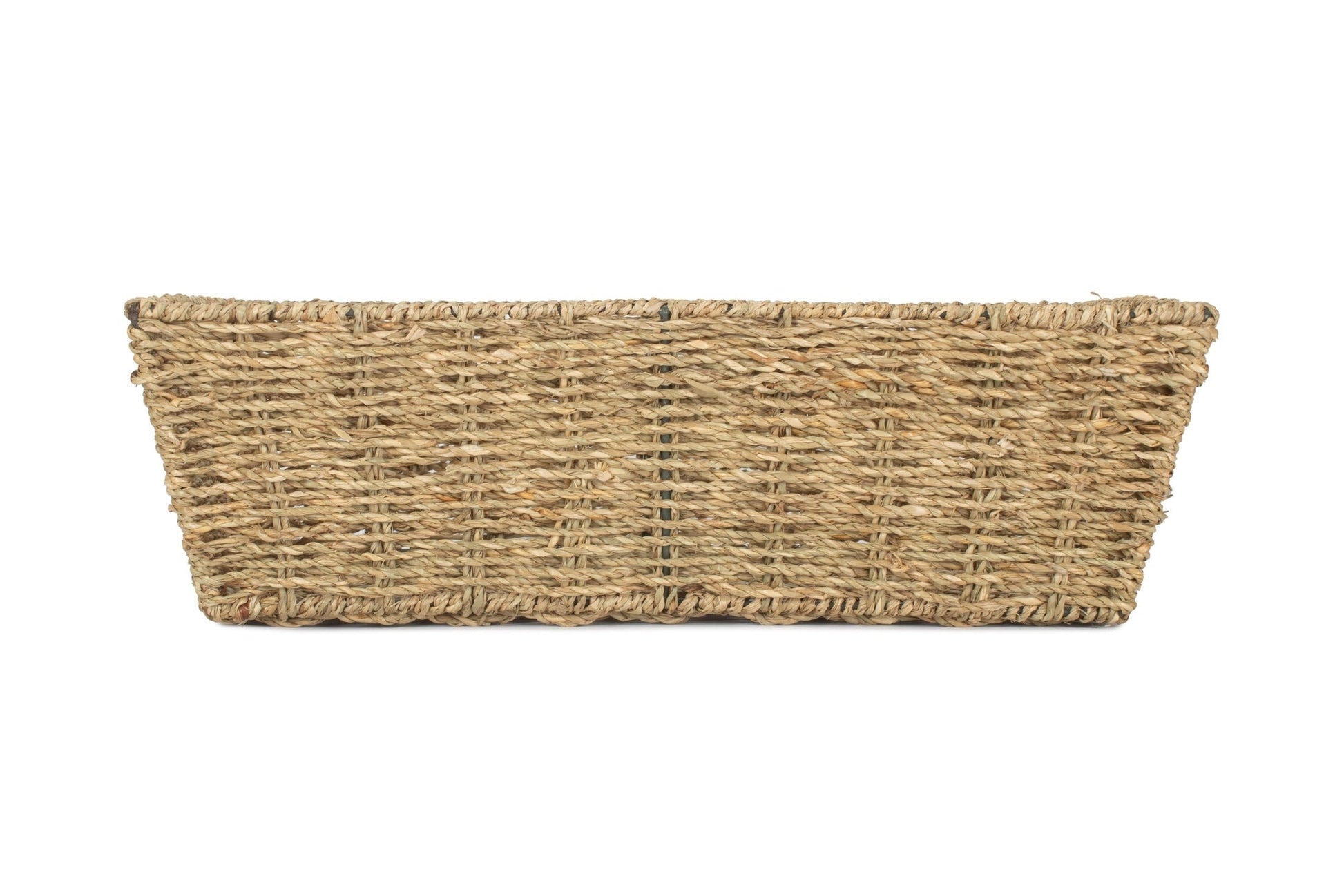 Extra Large Tapered Seagrass Tray Basket - REGN