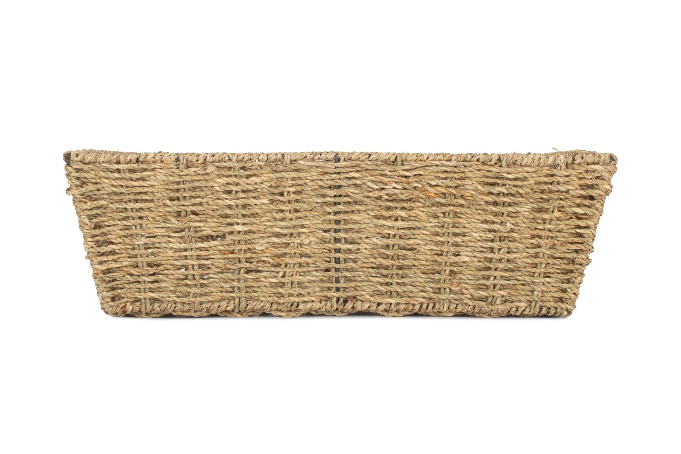 Extra Large Tapered Seagrass Tray Basket - REGN
