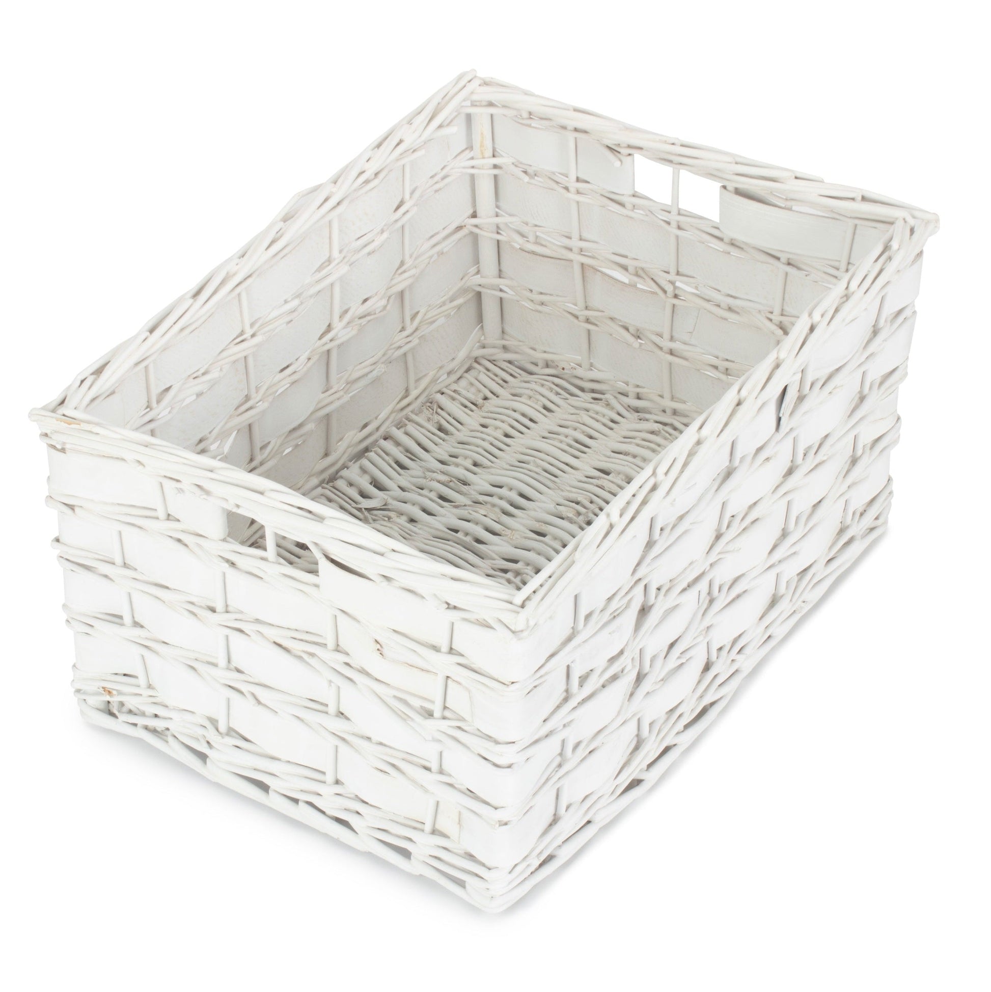 Extra Large White Scandi Storage Basket - REGN