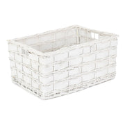Extra Large White Scandi Storage Basket - REGN