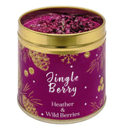 Christmas Elegance Jingle Berry Scented Candle | 50 Hour Burn