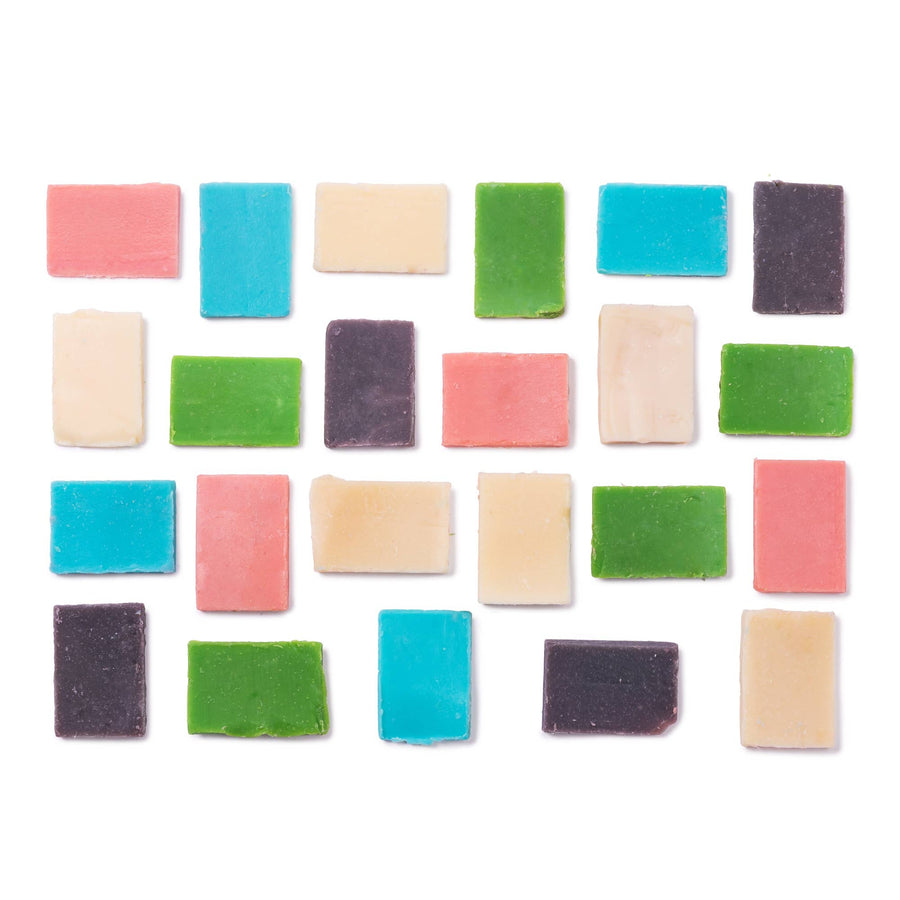 Shower Blocks Offcuts – 1kg Mixed Fragrance Pack | Plastic-Free Shower Soap