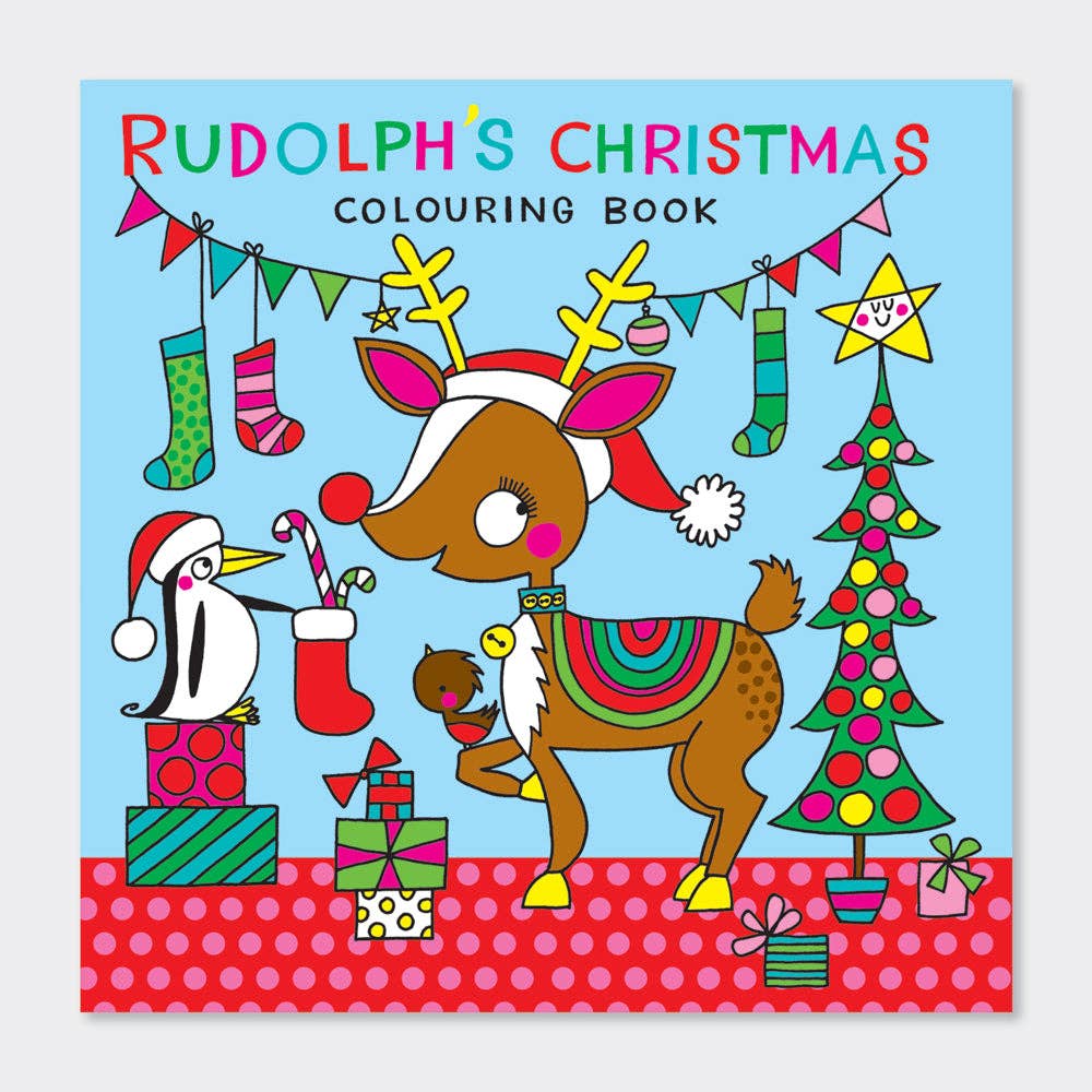 Children’s Christmas Colouring Book – Rudolph’s Christmas