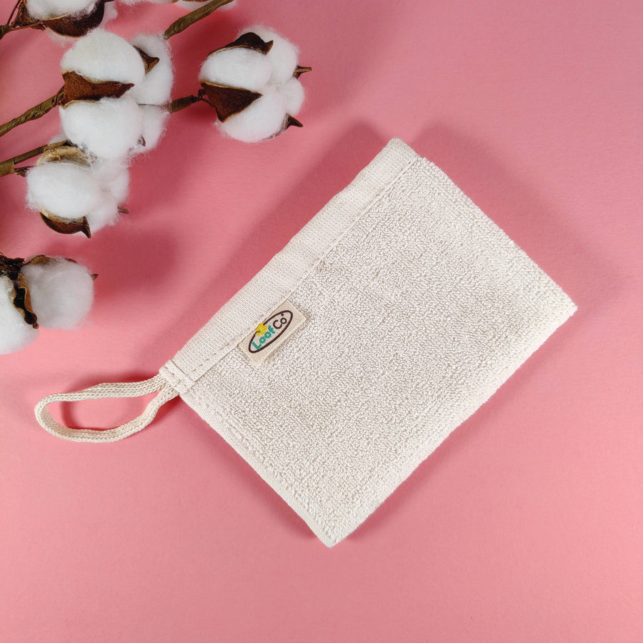 LoofCo Kitchen Cloths 2-Pack – Sustainable Egyptian Cotton Cleaning Cloths