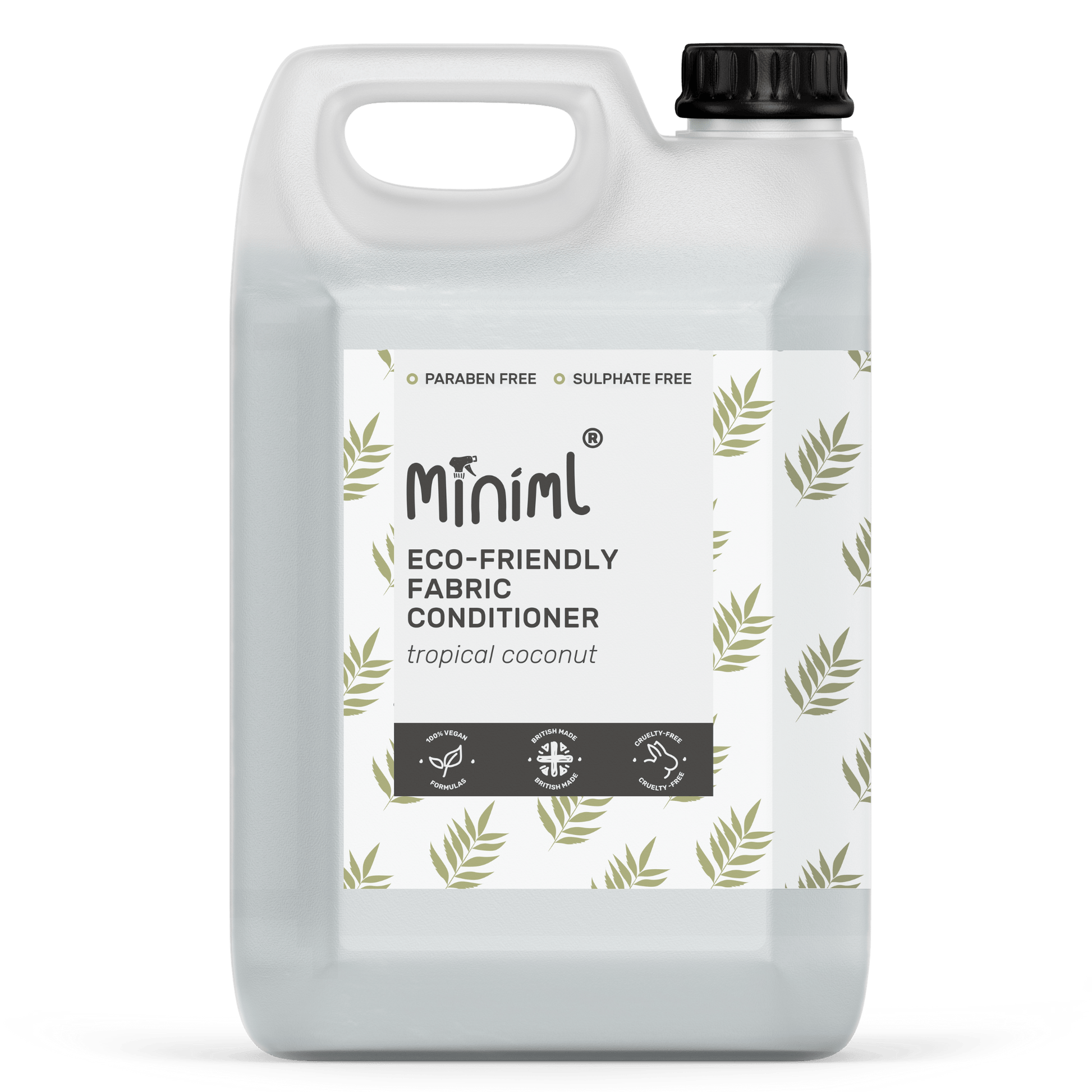 Fabric Conditioner 5L Refill | Tropical Coconut Eco - Friendly Softener - REGN