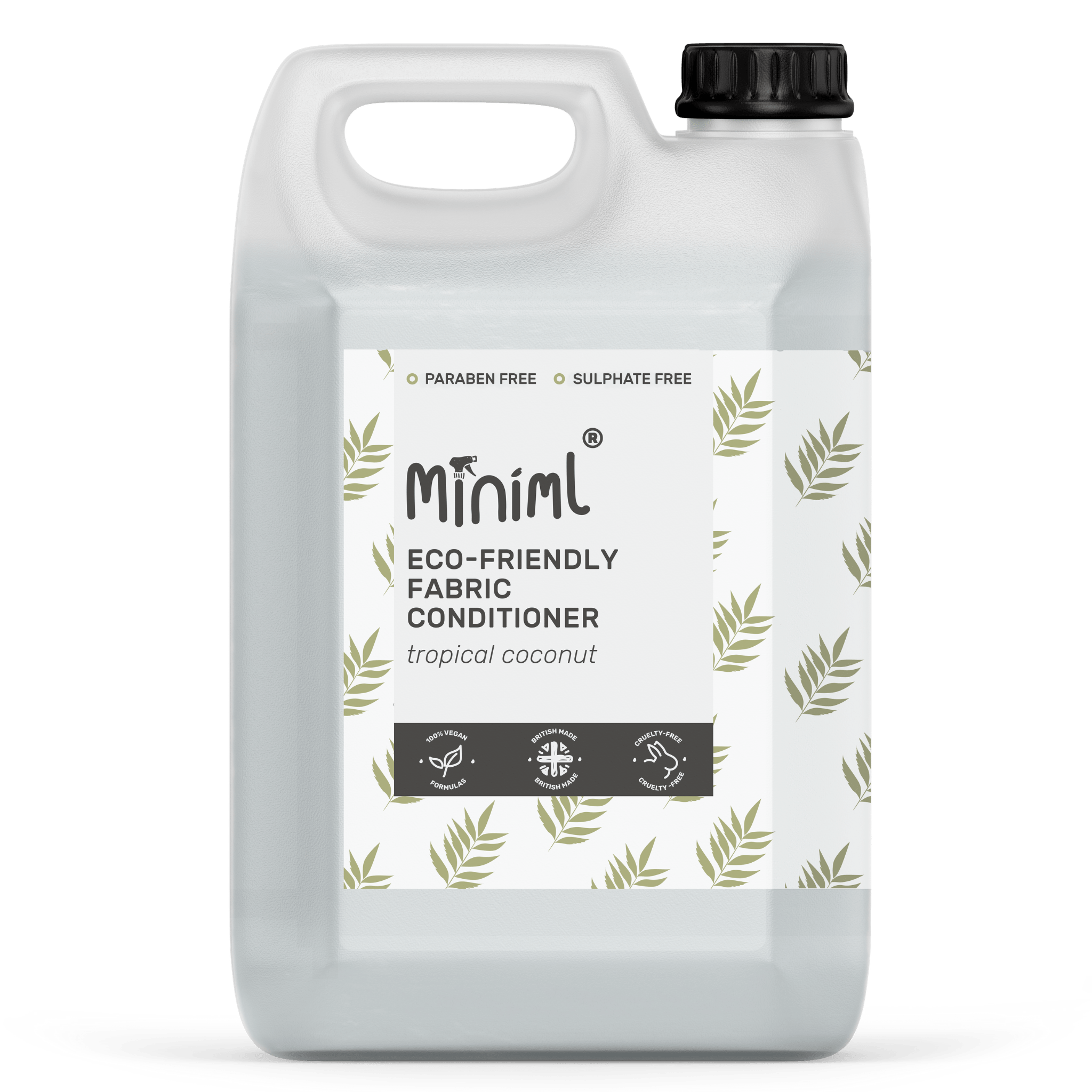 Fabric Conditioner 5L Refill | Tropical Coconut Eco - Friendly Softener - REGN