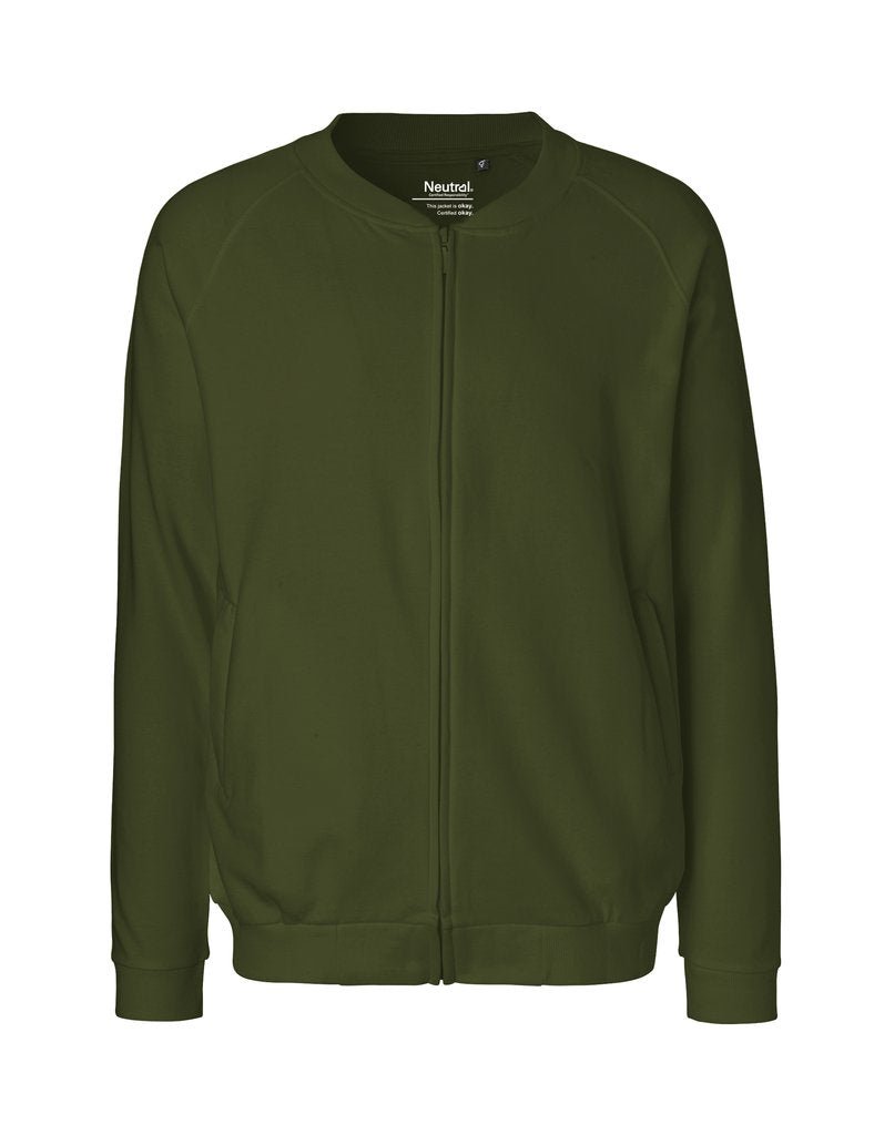 Fairtrade Organic Bomber Jacket: Unisex - REGN