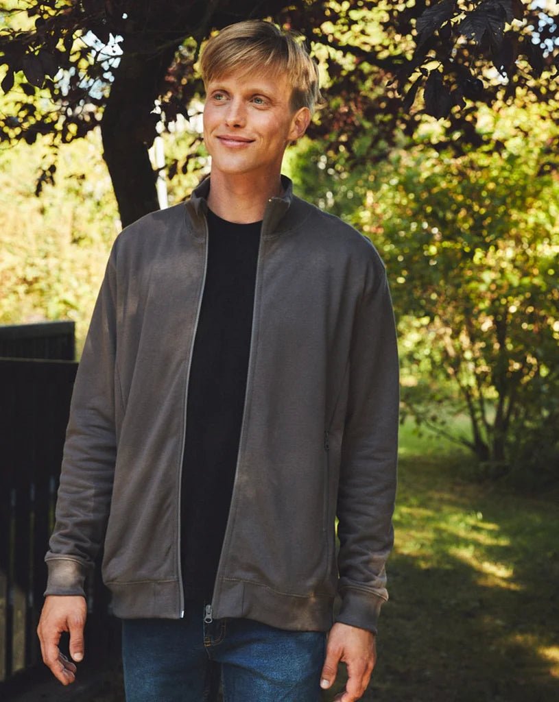 Fairtrade Organic Cotton High Neck Jacket: Unisex - REGN