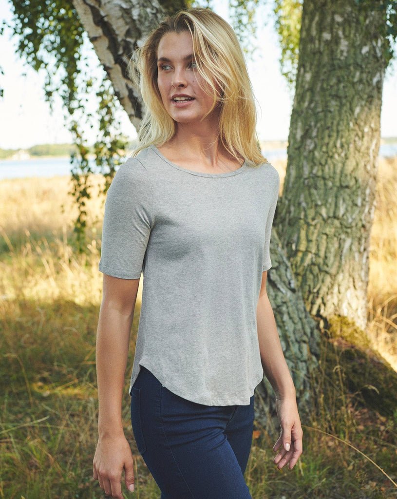 Fairtrade Organic Half Sleeve T-shirt: Womens - REGN