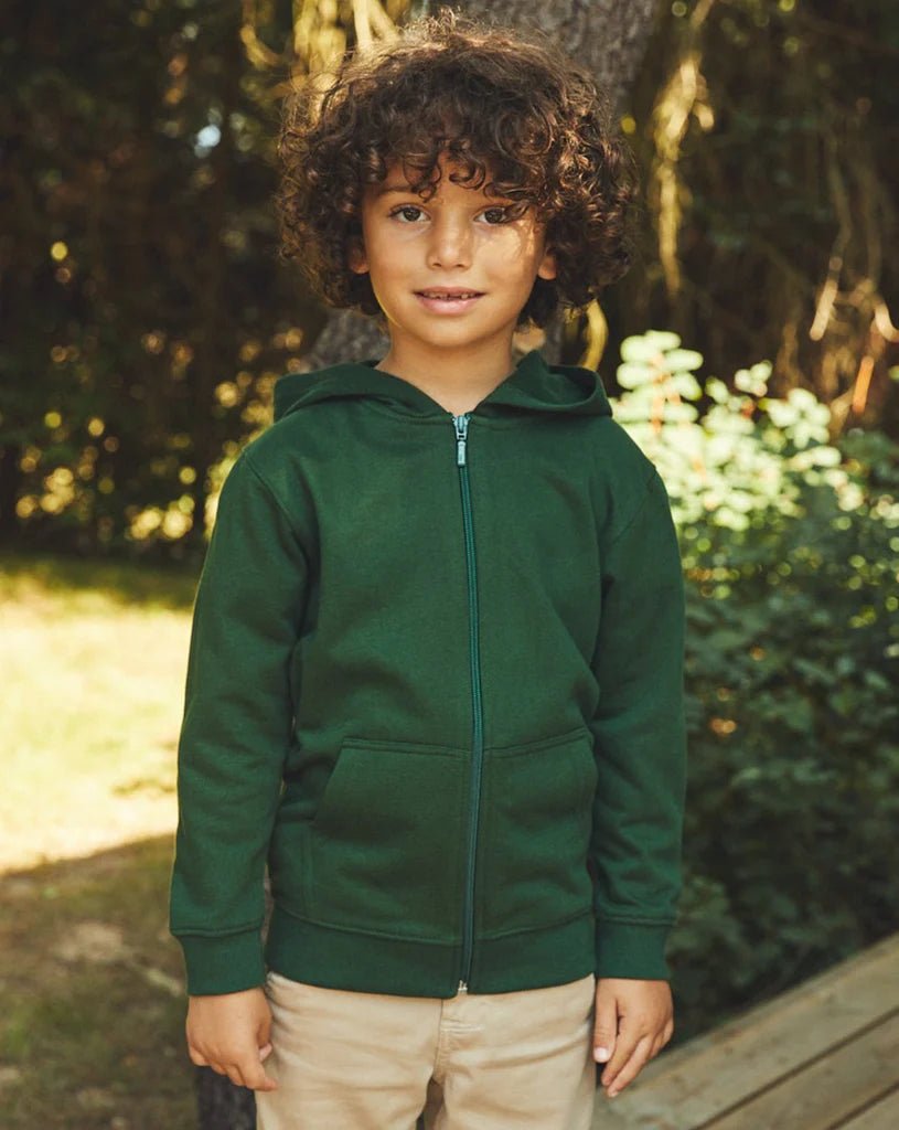 Fairtrade Organic Kids Zipped Hoodie - REGN