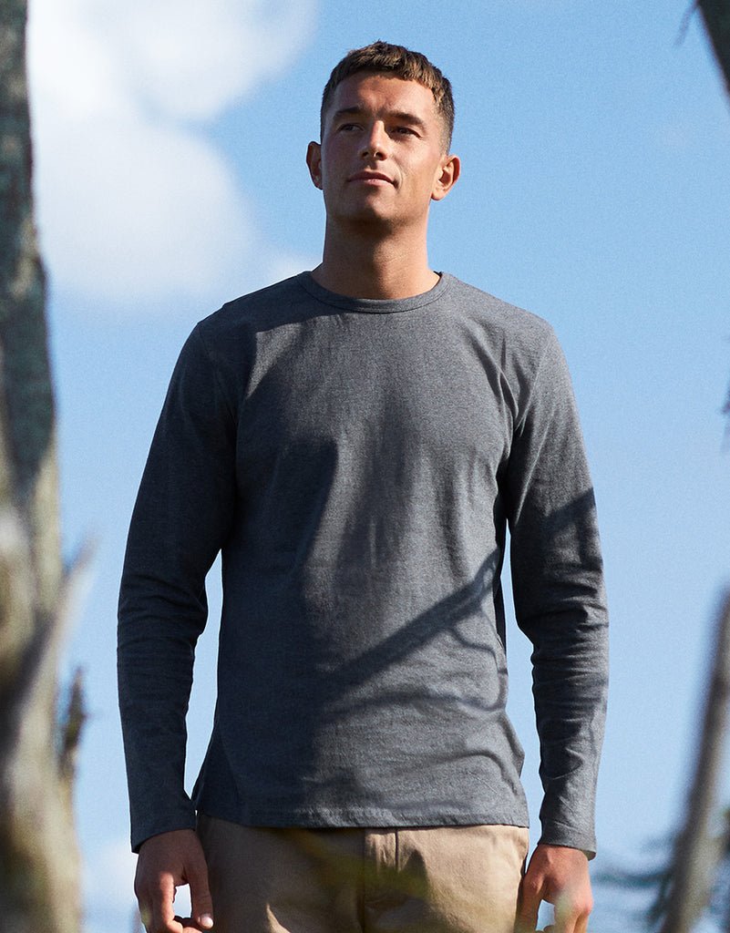 Fairtrade Organic Long Sleeve T-shirt: Mens - REGN