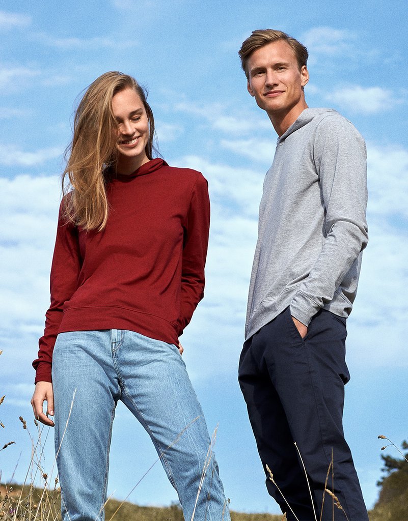Fairtrade Organic T-shirt Hoodie: Unisex - REGN