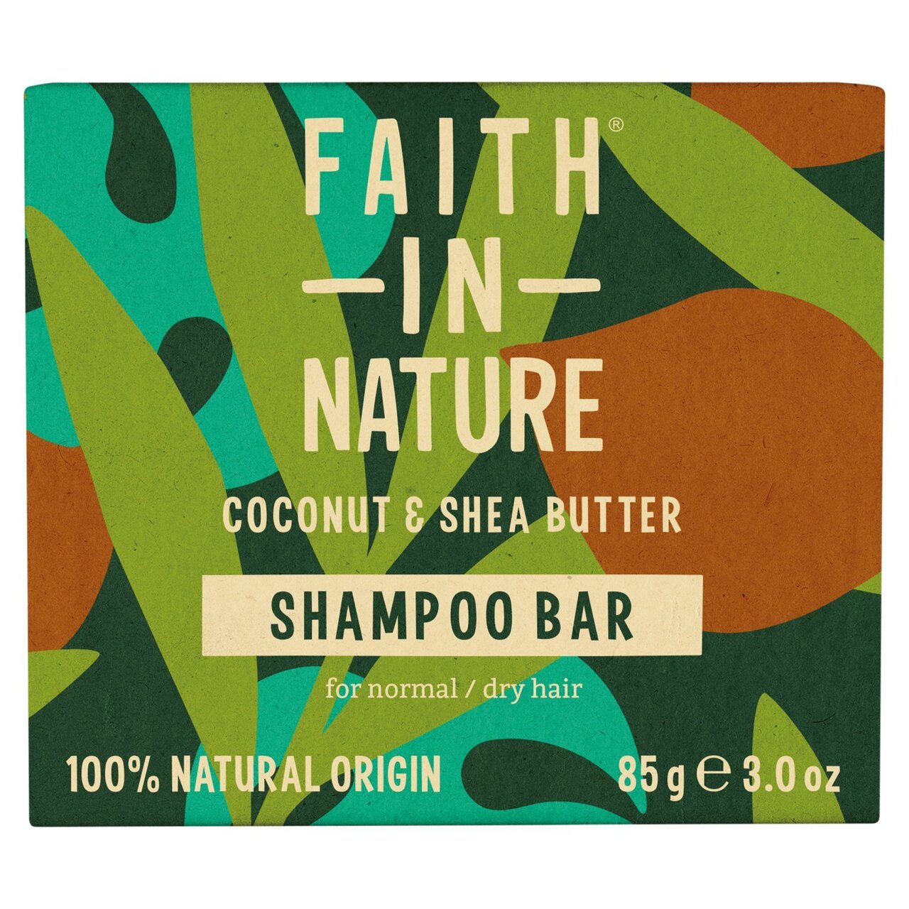 Faith In Nature Coconut & Shea Butter Shampoo Bar – 85g - REGN