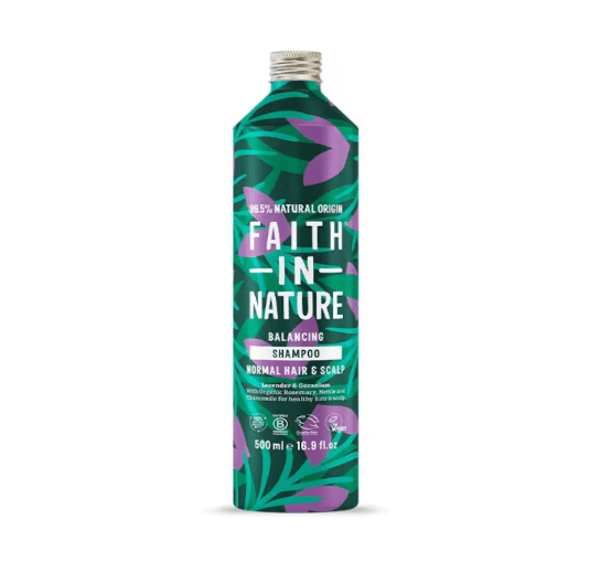 Faith In Nature Lavender & Geranium Shampoo – 500ml Aluminium - REGN