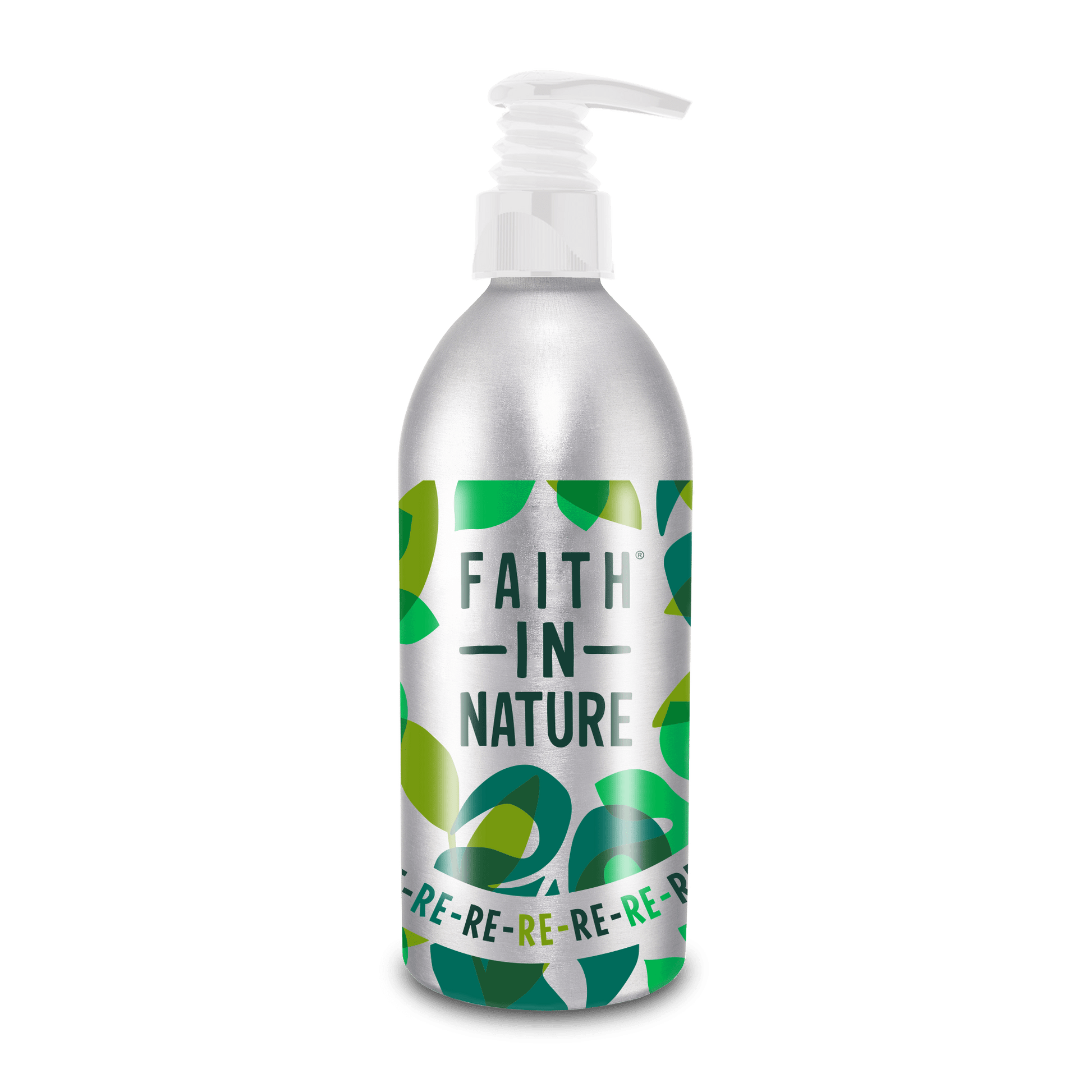 Faith In Nature Refill - A - Bottle 450ml Aluminium Refillable Bottle - REGN
