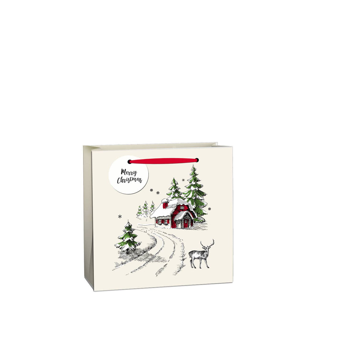 Vintage Christmas Gift Bags – Eco-Friendly FSC™ Sustainable Packaging