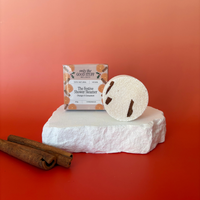 Festive Shower Steamer with Orange & Cinnamon Essential Oils