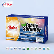 Finice Fabric Softener Dryer Sheets – Plant - Based, Anti - Static & Sensitive Skin Safe, 105 Sheets - REGN