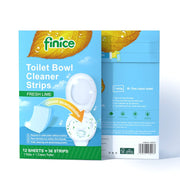 Finice Toilet Bowl Cleaner Strips – Plant - Based, Eco - Friendly, Fresh Lime, 36 Cleans - REGN